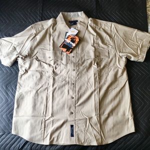 5.11 Khaki short sleeve shirt. Tactical series.